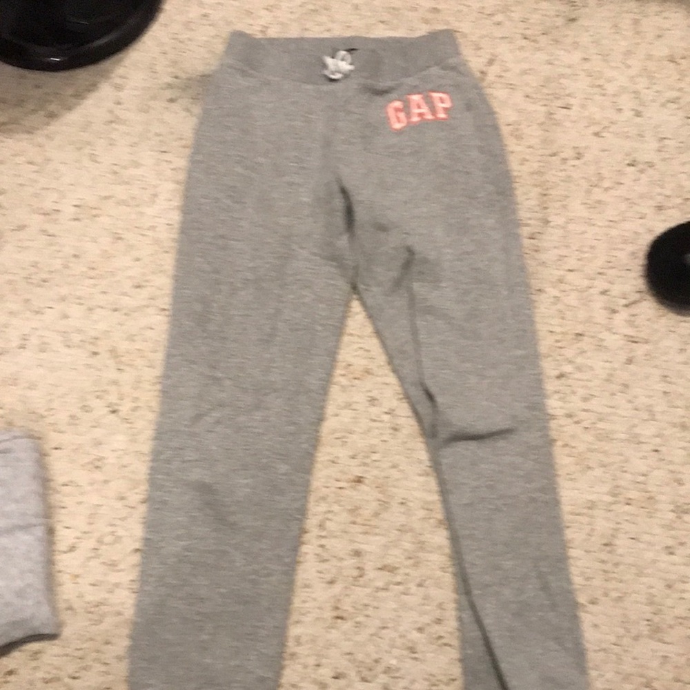 Gray sweat pants